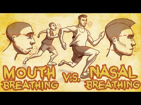 Mouth breathing vs Nasal breathing