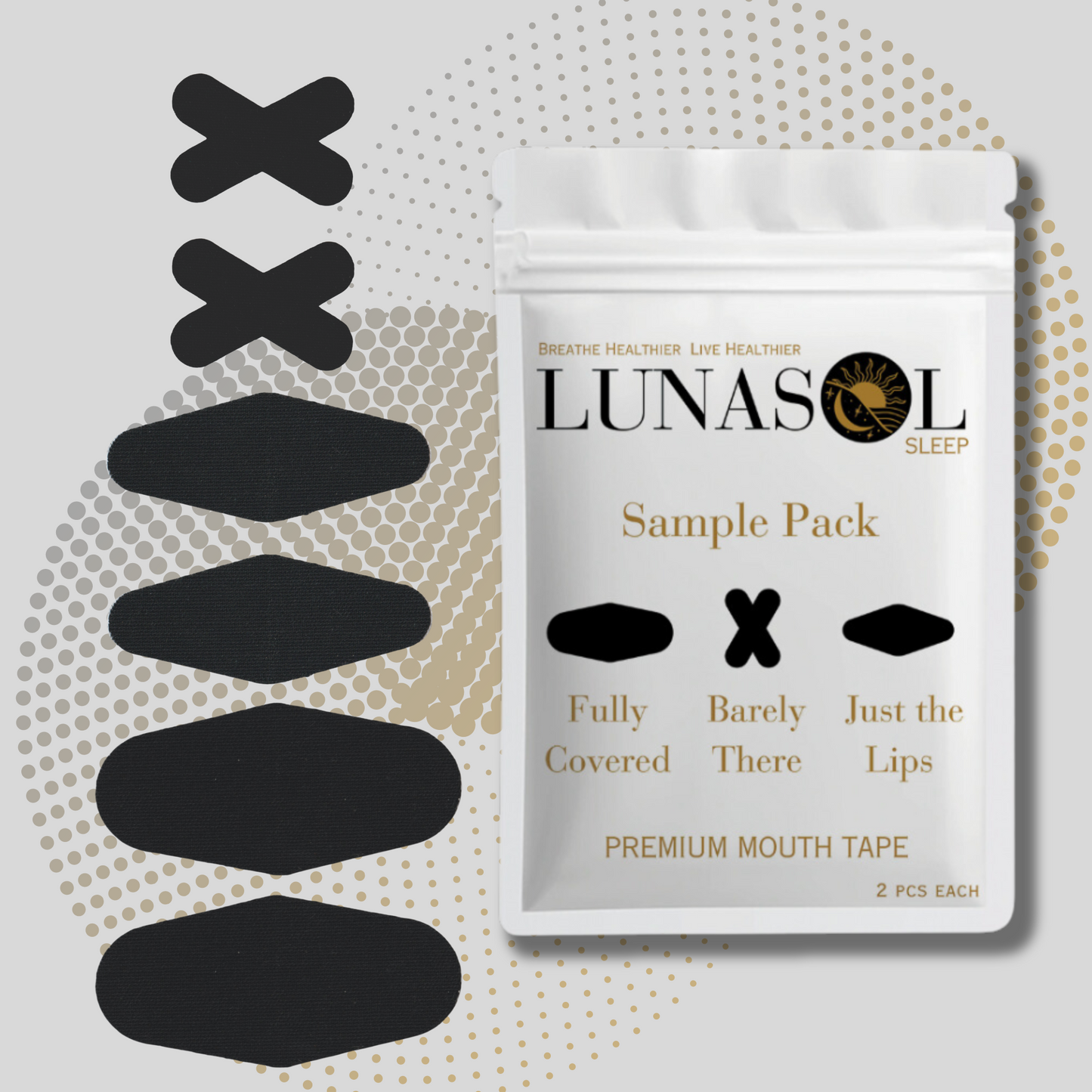 Sample pack - premium mouth tape